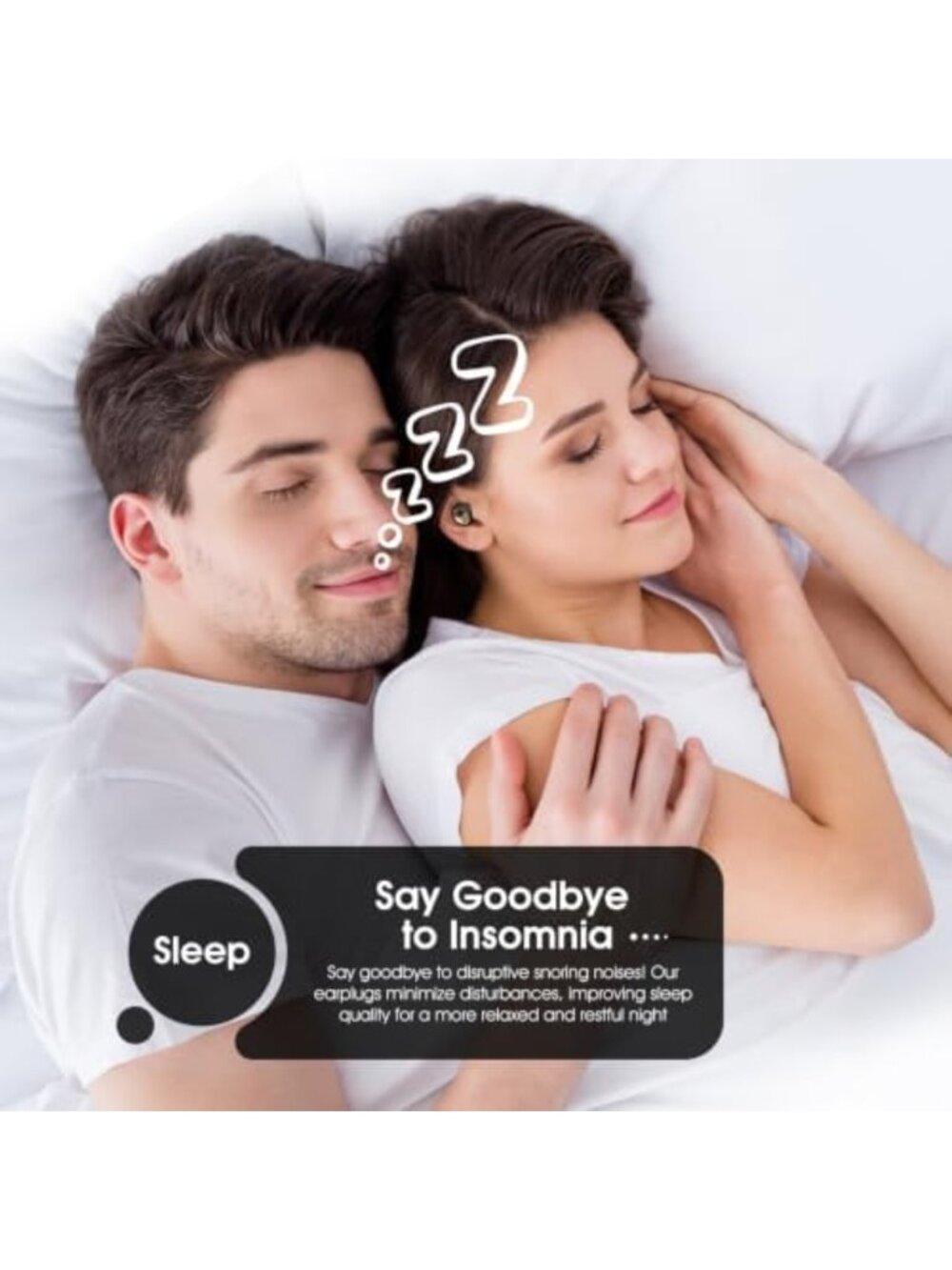 Silicone Ear Plugs for Sleeping & Noise Reduction, Reusable Snoring & Concert - Picture 2 of 6